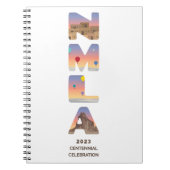 NMLA: 100 jaar notitieboek logo (Voorkant)