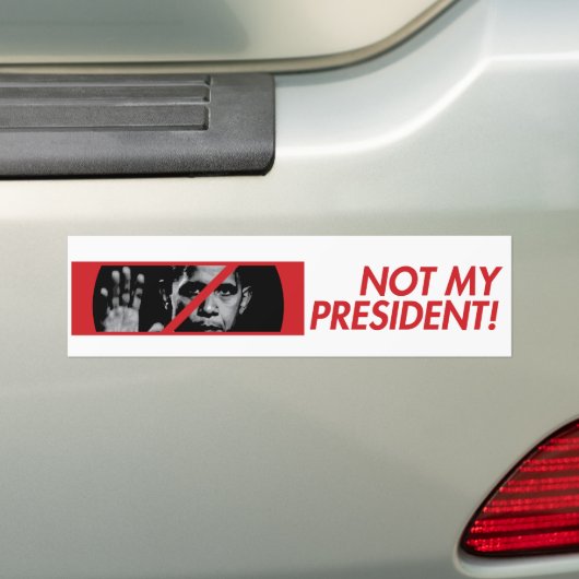 NMP-strip4 Bumpersticker (Op auto)