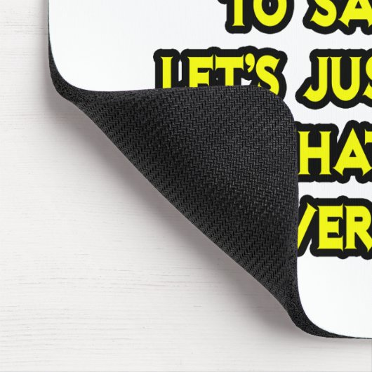 NMR-expert...neem aan dat ik nooit ongelijk heb Muismat (Hoek)