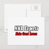 NMR-experts zijn geliefden Briefkaart (Voorkant / Achterkant)