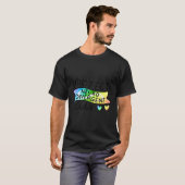 NN Protect Neurodivergent Rainbow Autisme T-shirt (Voorkant volledig)