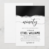 Nnegentiety Diamond Birthday Uitnodiging (Voorkant / Achterkant)