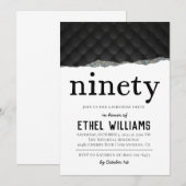 Nnegentiety Diamond Birthday Uitnodiging (Voorkant / Achterkant)