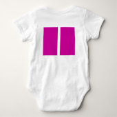 NNOONN SIMPLE LOGO CELL BODYSUIT ANGEL cc4085 (Achterkant)