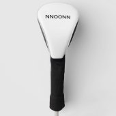 NNOONN SIMPLE LOGO GOLFHEADCOVER (Voorkant)