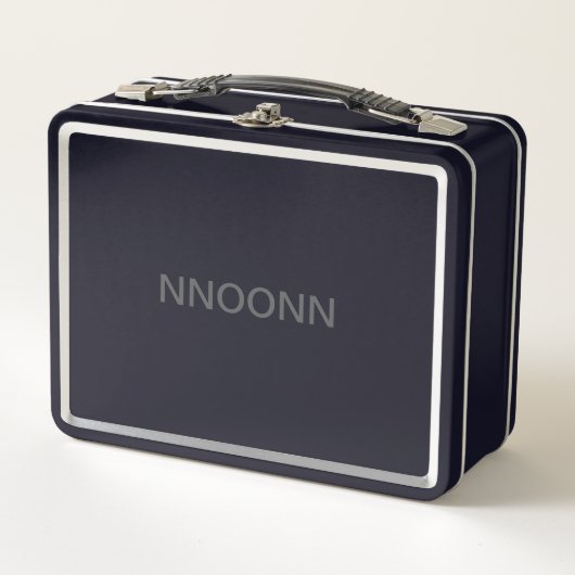 NNOONN SIMPLE LOGO LUNCH BOX (Voorkant)