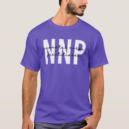 NNP Neonatale Verpleegkundige T-shirt (Voorkant)