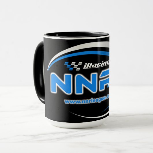 NNR Iracing mok 15 oz (Voorkant links)