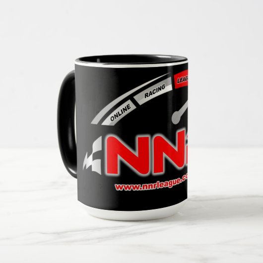 NNR Logo Tach 15oz Mok (Voorkant links)