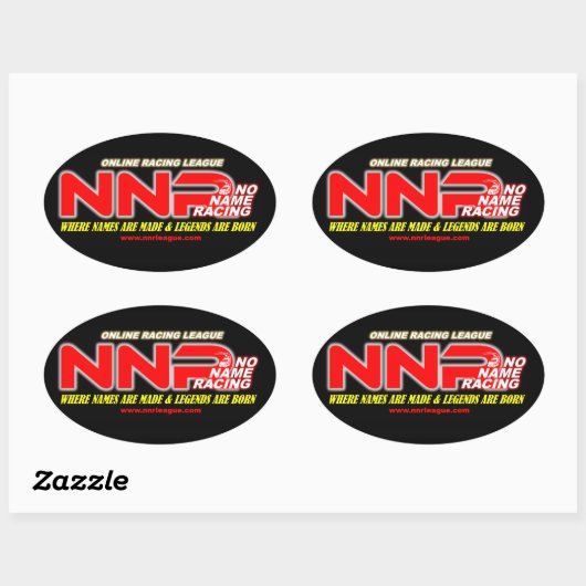 NNR ovale liga logo Ovale Sticker (Vel)