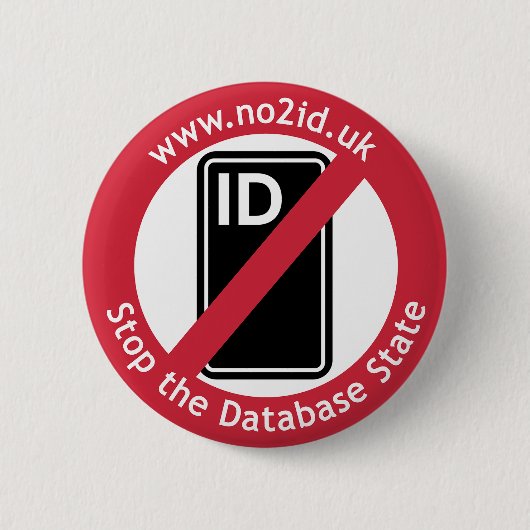 NO2ID 2026 Knop Badge Ronde Button 5,7 Cm (Voorkant)