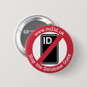 NO2ID 2026 Knop Badge Ronde Button 5,7 Cm (Voorkant /achterkant)