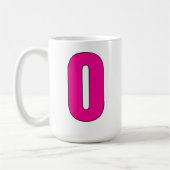 No. 06 – Stijlvolle Numeric Statement Art Koffiemok (Links)