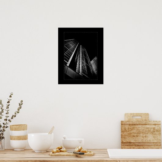 No 110 Charles Street E 1 with Border Poster (Keuken)