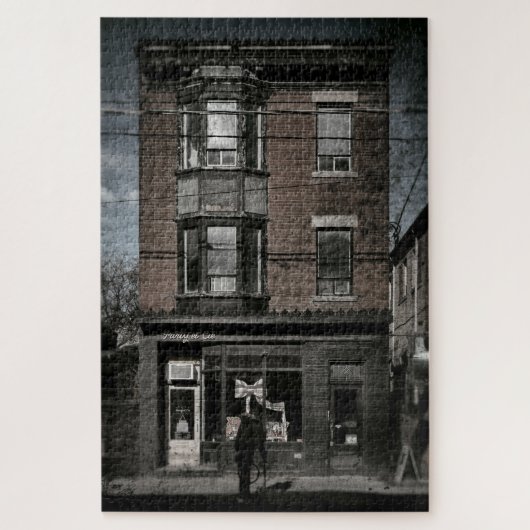 No 1112 Queen St E 2 Old Film Version Legpuzzel (Verticaal)