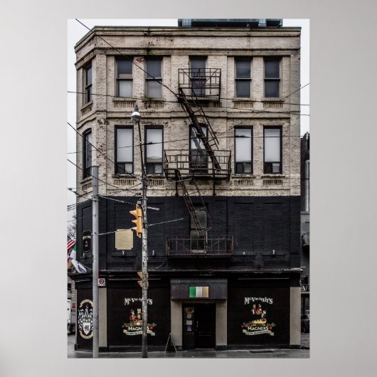 No 124 Church St 1 Color Version Poster (Voorkant)