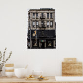 No 124 Church St 1 Color Version Poster (Keuken)