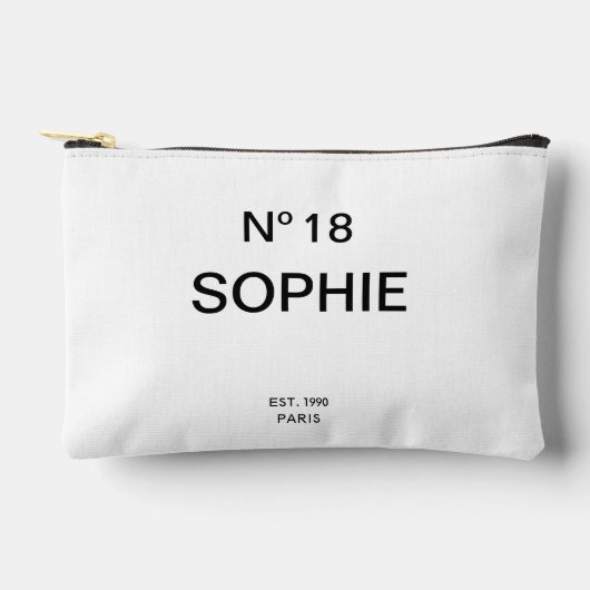 No 18 French Chic 18th Birthday Party Etui (Voorkant)