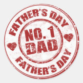 No.1 Pap stickers (Voorkant)