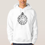 No.1 Worlds Best Stepdad Custom Black Typography Hoodie<br><div class="desc">Slim, scherp, zwart afdrukken "No.1 Worlds Best Stepdad"-motief. Klassieke illustratie met een handgetekend ontwerp en een letterteken. Unieke digitale kunst met zwarte lijntekening en typografie, exclusief HJ Graphic Design. Pas uw eigen tekst aan voor een gewaardeerd familielid en zorg ervoor dat u zich speciaal voelt. Geweldig voor een cadeautje op...</div>