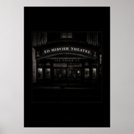 No 263 Yonge St 2 with Border Poster