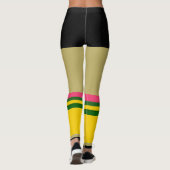 No.2 Pencil Knee Hoge Sock Leggings - Teacher Gift (Achterkant)