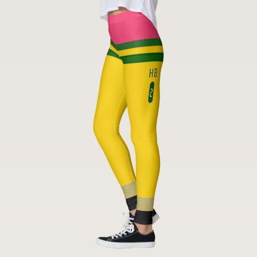 No.2 Potloodbroek/Leggings Dixon Ticonderoga Style Leggings (Links)