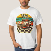 No 2 raceauto t-shirt (Voorkant)