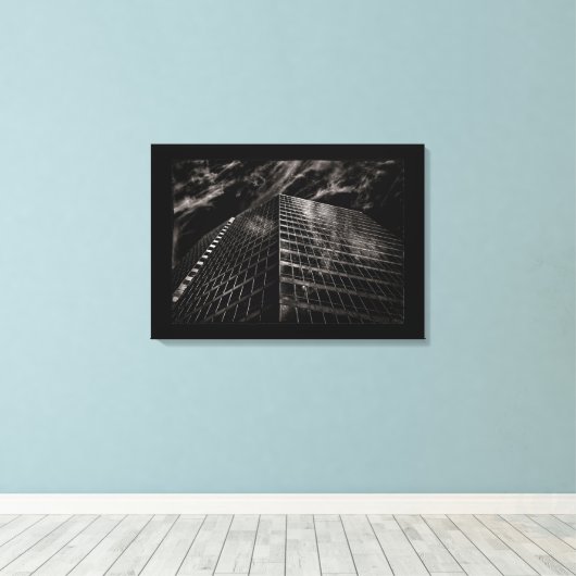 No 5700 Yonge St 1 met grens Canvas Afdruk (Insitu (Houten vloer))