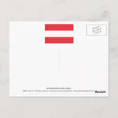 No.5 Hohenwerfen Castle Austria Briefkaart (Achterkant)