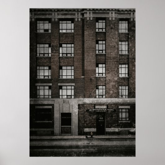 No 68 Broadview Ave 1 Old Film Version Poster (Voorkant)