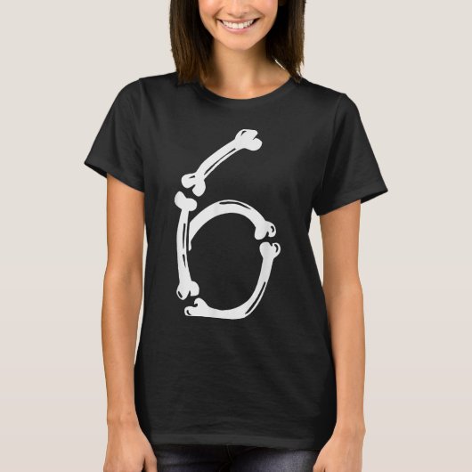 No 6 Couple Costume Duo 67 Six Seven Meme Funny 6  T-shirt (Voorkant)