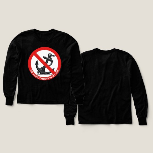 No attachments in my life (Voorkant /achterkant)