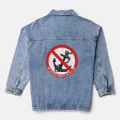 No attachments in my life denim jacket (Achterkant)