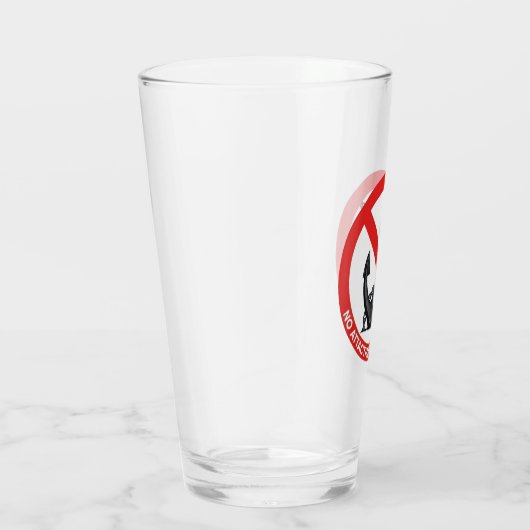 No attachments in my life glas (Rechts)