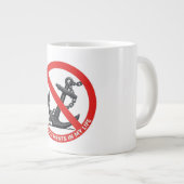 No attachments in my life grote koffiekop (Voorkant rechts)