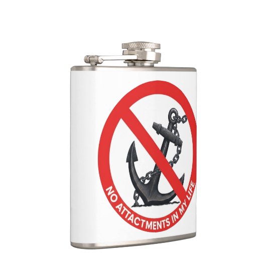 No attachments in my life heupfles (Rechts)