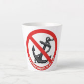 No attachments in my life latte mok (Voorkant)