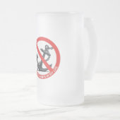 No attachments in my life matglas bierpul (Voorkant rechts)