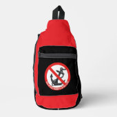 No attachments in my life sling bag (Voorkant)