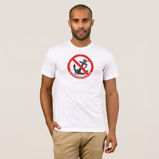 No attachments in my life t-shirt (Voorkant volledig)
