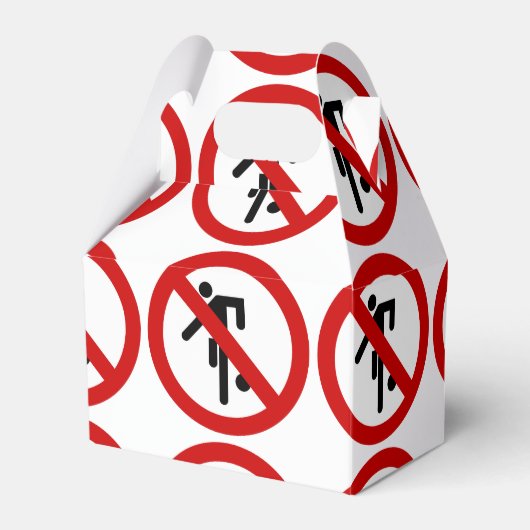 NO Ball Games ⚠ Thai Park ⚠ Bedankdoosjes (Voorkant Zijde)