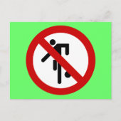 NO Ball Games ⚠ Thai Park ⚠ Briefkaart (Voorkant)