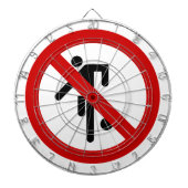 NO Ball Games ⚠ Thai Park ⚠ Dartbord (Voorkant)