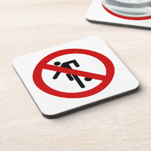 NO Ball Games ⚠ Thai Park ⚠ Drankjes Onderzetter