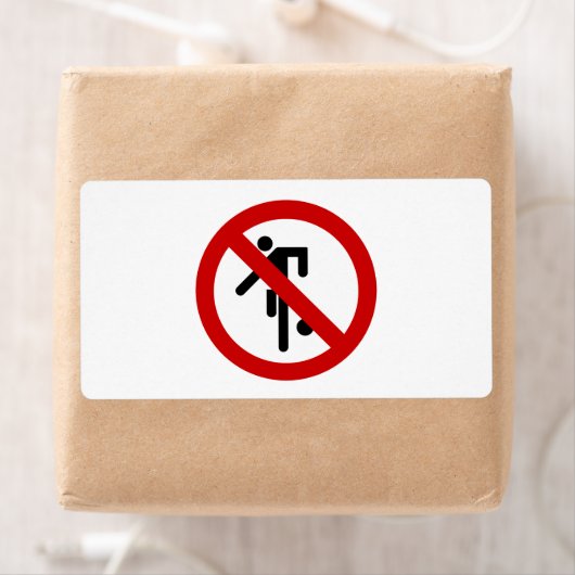 NO Ball Games ⚠ Thai Park ⚠ Etiket (Insitu)