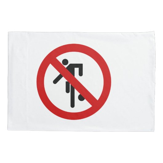 NO Ball Games ⚠ Thai Park ⚠ Kussensloop (Achterkant)