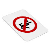 NO Ball Games ⚠ Thai Park ⚠ Magneet (Rechterzijde)