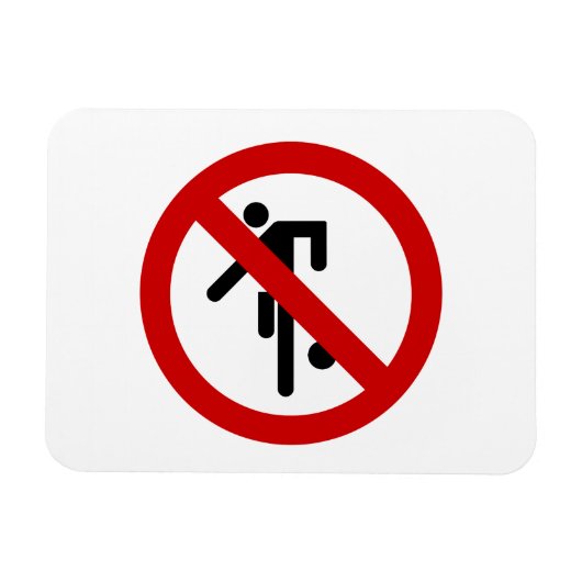 NO Ball Games ⚠ Thai Park ⚠ Magneet (Horizontaal)