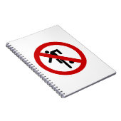 NO Ball Games ⚠ Thai Park ⚠ Notitieboek (Rechterzijde)